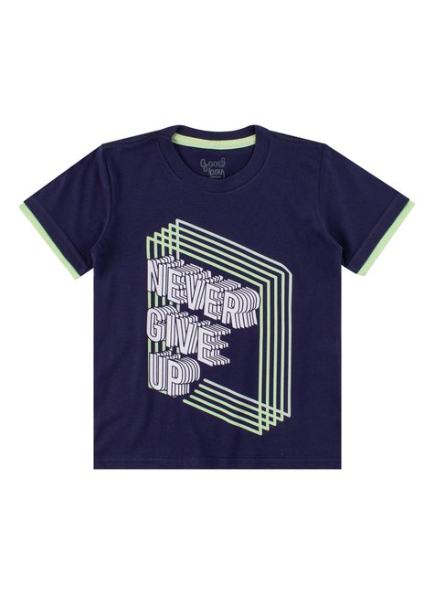 conjunto infantil masculino never give up good boy 2