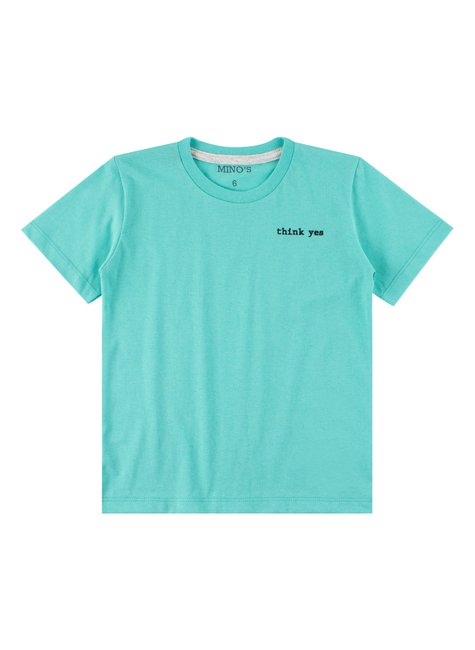 conjunto infantil masculino think yes mino s 8
