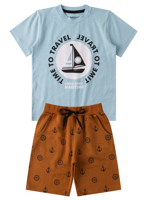 conjunto infantil masculino maritime mino s 5