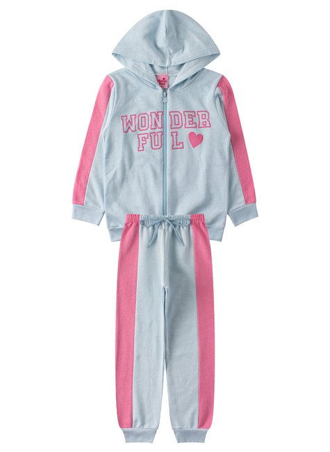 conjunto infantil feminino wonderful menina doce