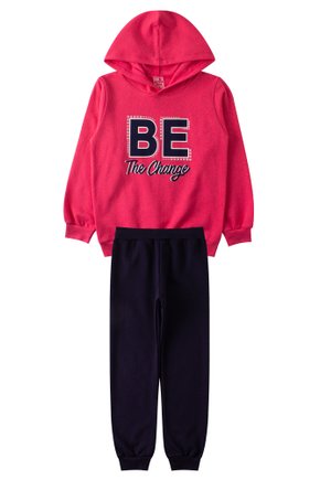 Conjunto Infantil Feminino Be The Change - Menina Doce