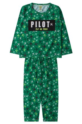 Pijama Infantil Masculino Pilot - My Dream Boys