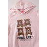 conjunto infantil feminino wild life menina doce 12