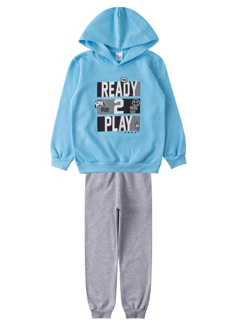 conjunto infantil masculino play pirata kids
