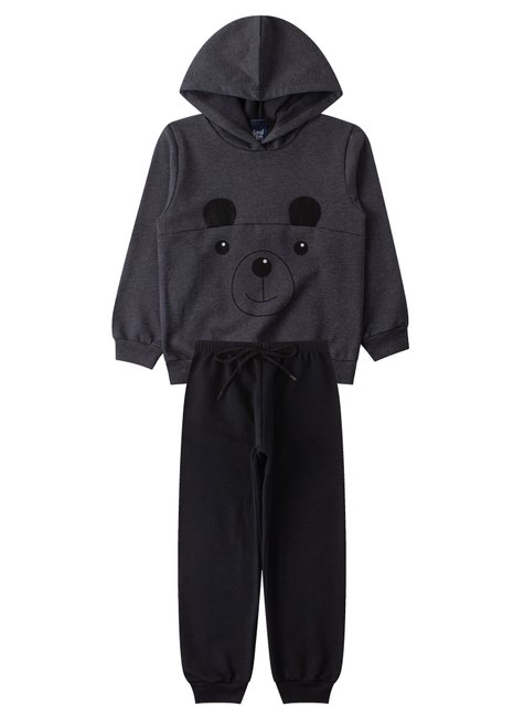 conjunto infantil masculino urso good boy 5