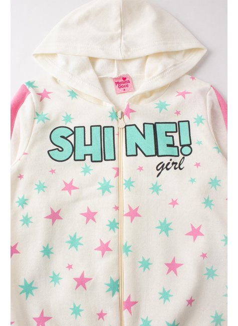 conjunto infantil feminino shine menina doce 4