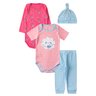 kit body de bebe feminino ribana dream leninha baby 6