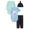 kit body de bebe feminino ribana dream leninha baby 11