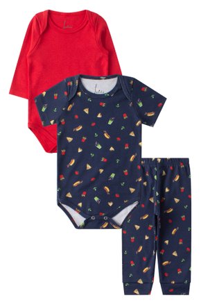 Kit Body de Bebê Feminino Suedine Cute - Leninha Baby