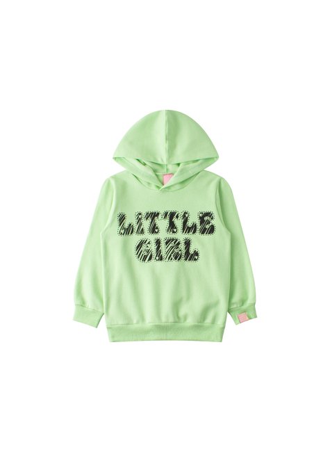 conjunto infantil feminino moletom peluciadosuplex peluciado little girl menina doce 2