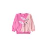 conjunto infantil feminino moletom peluciado coelha menina doce 6
