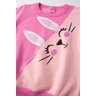 conjunto infantil feminino moletom peluciado coelha menina doce 8