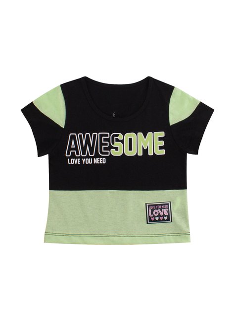 conjunto infantil feminino awesome menina doce 2