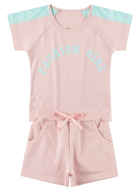 conjunto infantil feminino fashion girl menina doce