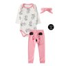 kit body de bebe feminino ribana koala leninha baby