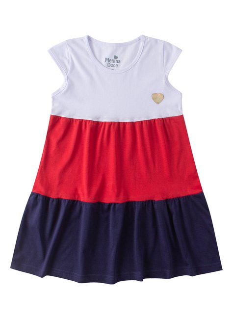 vestido infantil feminino meia malha cores menina doce