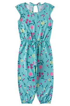 Macacão Infantil Feminino Meia Malha Rotativa Pretty - Menina Doce