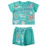 conjunto infantil feminino meia malhamoletinho beautiful menina doce