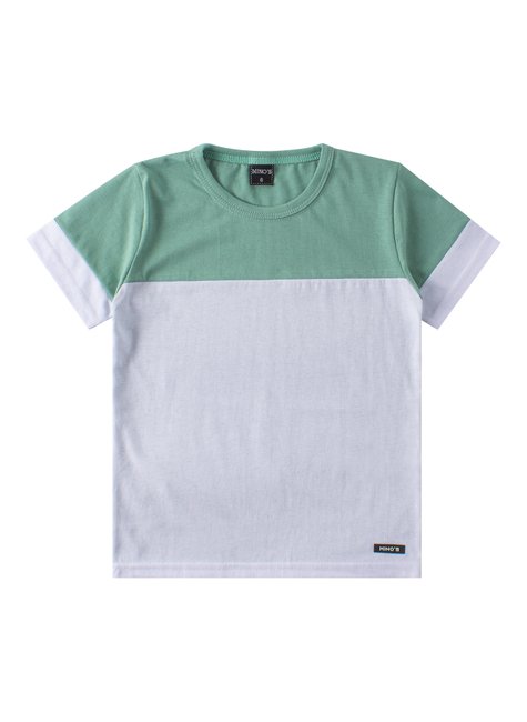 camiseta infantil masculino meia malha cool mino s 3