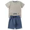 conjunto infantil masculino meia malhamoletinho live good boy