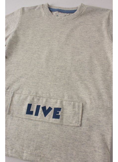 conjunto infantil masculino meia malhamoletinho live good boy 2
