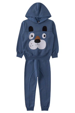 Conjunto Infantil Masculino Moletom Peluciado Cool - Good Boy