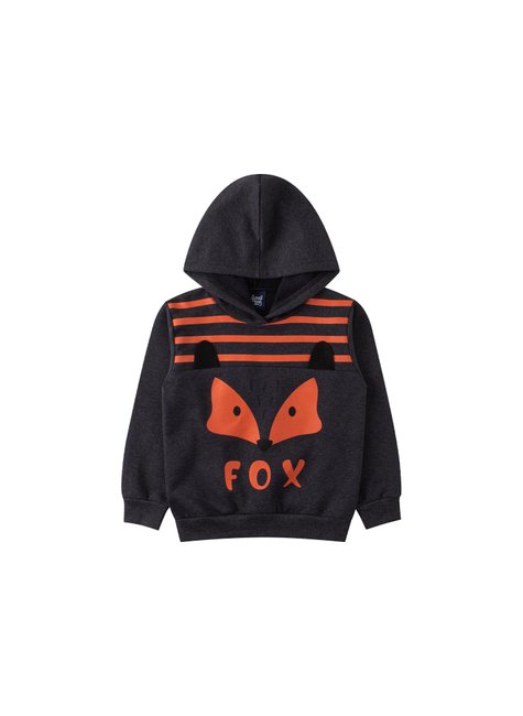 conjunto infantil masculino moletom peluciado fox good boy 2