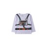 pijama infantil masculino meia malhamalha poliester captain my dream boys 2