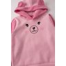conjunto infantil feminino boucle peluciado bear menina doce 2