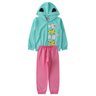 conjunto infantil feminino moletom peluciado cats menina doce 6