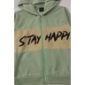 conjunto infantil masculino moletom peluciado stay happy mino s 9