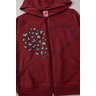 conjunto infantil feminino moletom peluciado love menina doce 4