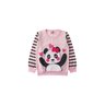 conjunto infantil feminino moletom peluciado panda menina doce 12