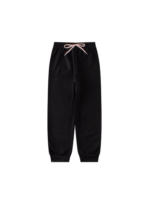 conjunto infantil feminino moletom peluciado panda menina doce 13