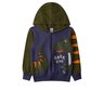 jaqueta infantil masculino moletom peluciado roar mmk kids