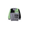 conjunto infantil masculino moletom peluciado monster good boy 9