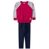 conjunto infantil feminino moletom peluciadocotton linda menina doce 12