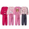 kit 4 conjuntos infantil feminino moletom peluciado delicada menina doce