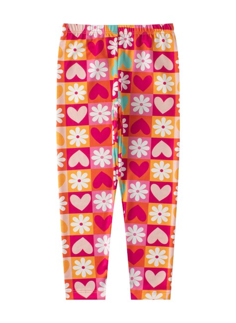 calca legging infantil feminino suplex sublimado floral menina doce 2
