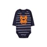 kit body bebe 5 pecas suedine tiger pequeno big amor 4