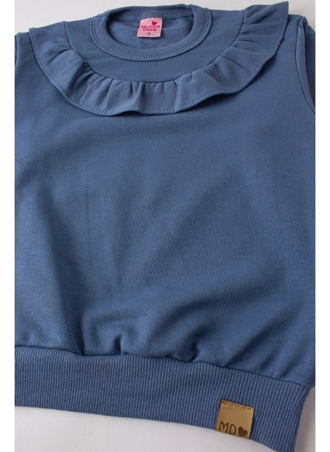 conjunto infantil feminino moletom peluciadosuplex sublimado alegre menina doce 4