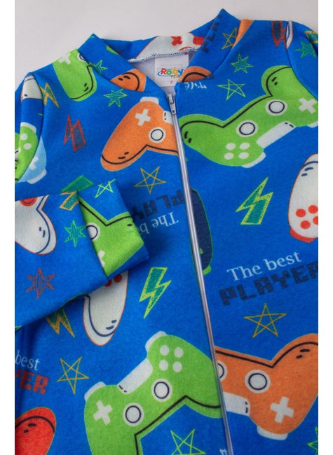 macacao infantil masculino soft player mino s 2