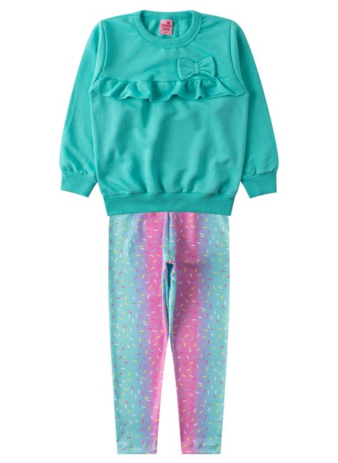 conjunto infantil feminino moletinhosuplex sublimado charme menina doce 6