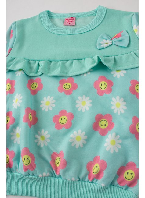 conjunto infantil feminino moletom sublimado peluciadomoletom peluciado fofura menina doce 3
