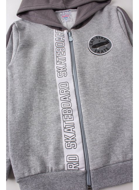 conjunto infantil masculino moletom peluciado skate mino s 9