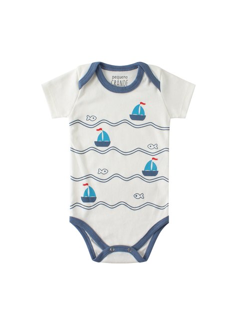 kit body bebe 5 pecas suedine sea pequeno big amor 5