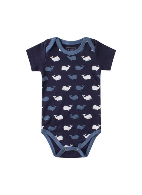 kit body bebe 5 pecas suedine sea pequeno big amor 6