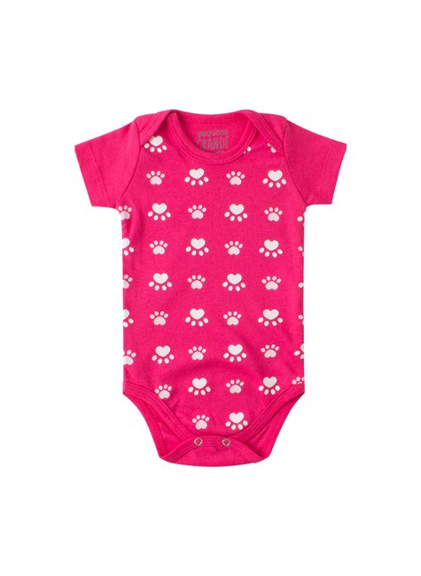 kit body bebe 5 pecas suedine cat pequeno big amor 5