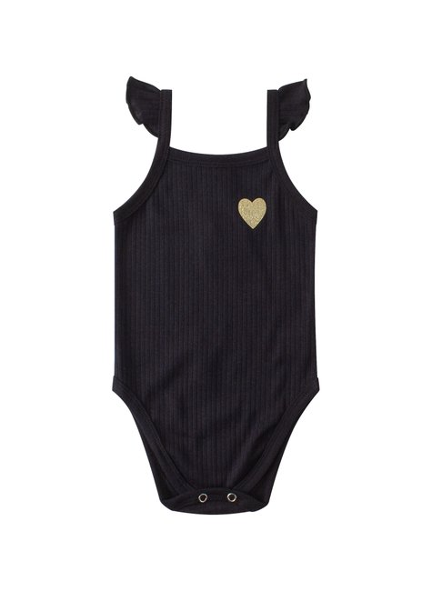 kit body bebe feminino 3 pecas ribana canelada coracao lumagy 6