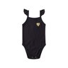 kit body bebe feminino 3 pecas ribana canelada coracao lumagy 6